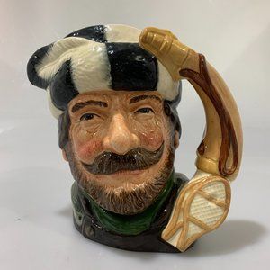 Royal Doulton Trapper Large Toby Mug D6609 England